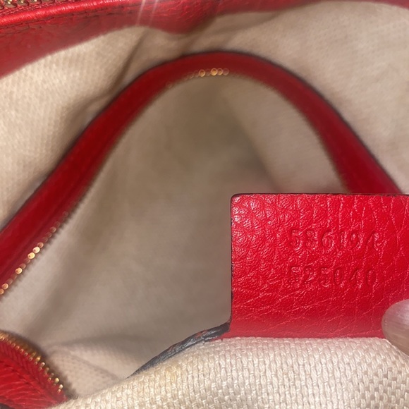 Gucci Large Red Soho Bag 100% Authentic!!! - Picture 3 of 11